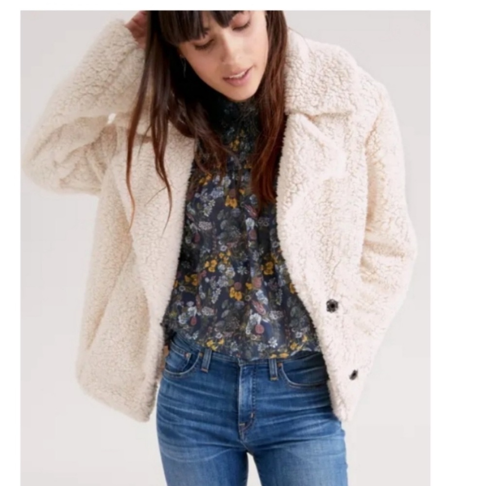 Caslon Nordstrom Faux Shearling Jacket